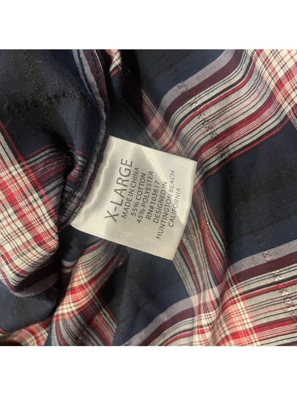 Costal Men’s Western Plaid Snap Button Shirt XL - Picture 10 of 14